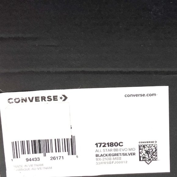 Converse All Star BB EVO Leopard Print Mid Canvas Women's Sneakers Size 172180C - Picture 10 of 10